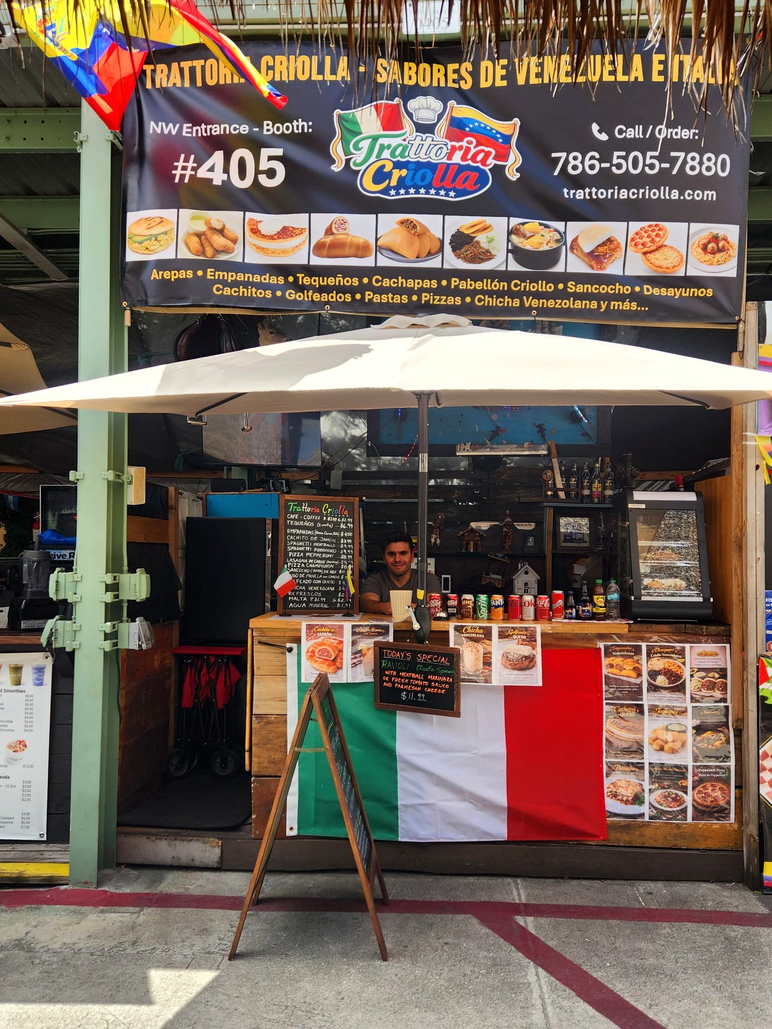 Trattoria Criolla Booth #405